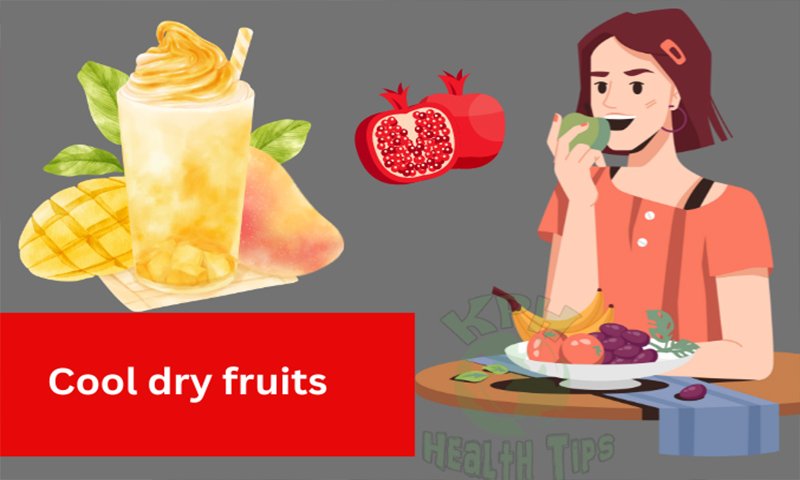 Summer Energy Drinks - cool dry fruits